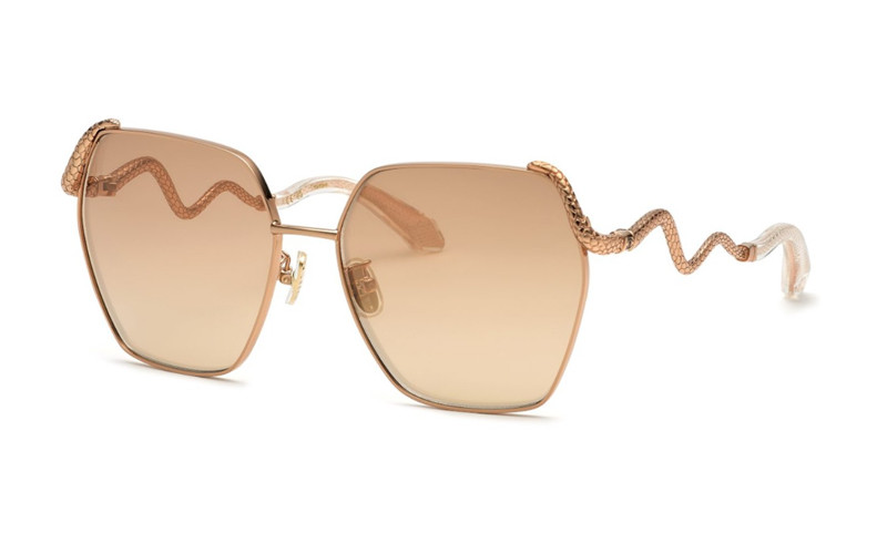 Roberto Cavalli SRC035M 8FCG Shiny Copper Gold/Brown Gradient