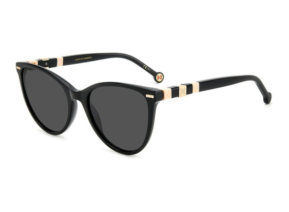 Carolina Herrera HER 0107/S 0KDX IR Black/Nude/Grey