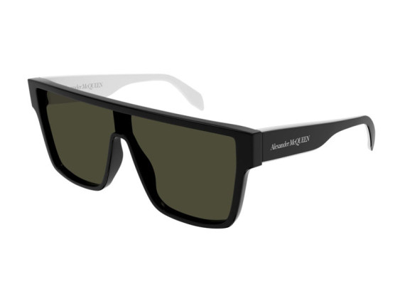 Alexander McQueen AM0354S 004 Black/Green