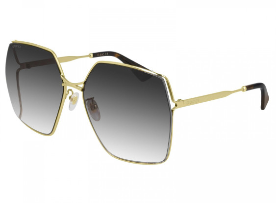 Gucci GG0817S 001 Gold/Grey