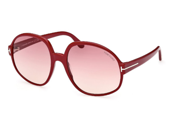Tom Ford FT0991 69T Shiny Bordeaux  / Gradient Bordeaux