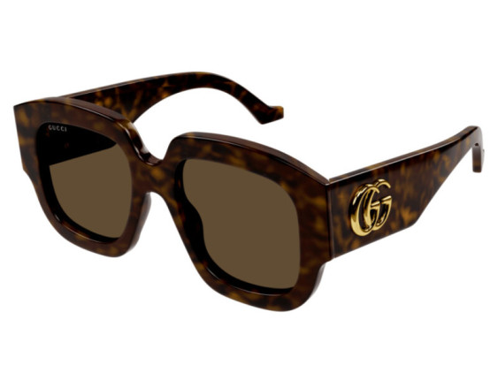 Gucci GG1546S 002 Dark Havana/Brown