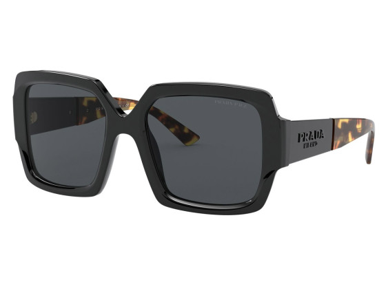 Prada PR21XS 1AB5Z1 Black/Grey Polarized