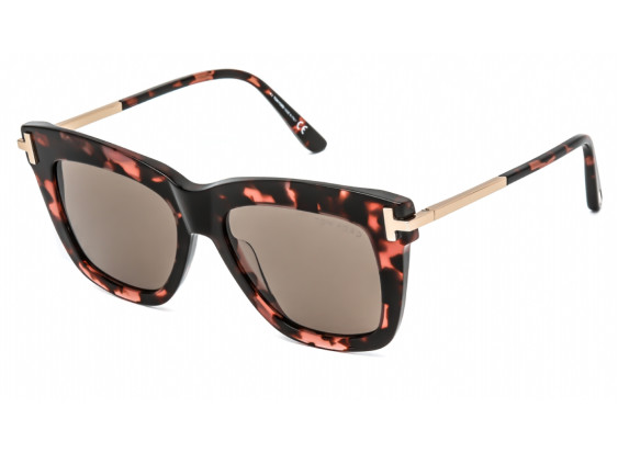 Tom Ford FT0822 56E Pink Havana with Rose Gold/Roviex