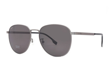 Hugo Boss BOSS 1536/F/S 0R80 M9 Matte Dark Ruthenium/Grey Polarized