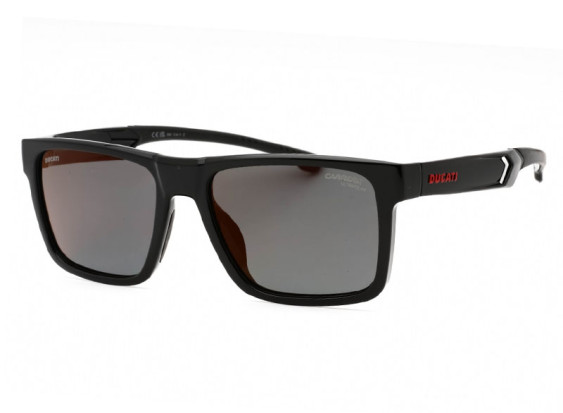 Carrera CARDUC 021/S 0807 H4 Black/Red Mirror Polarized High Contrast Anti-Reflective
