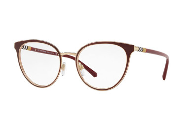 Burberry BE1324 1265 Bordeaux/Light Gold 52mm