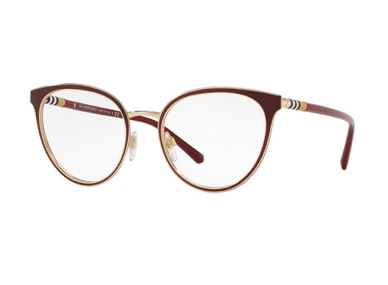Burberry BE1324 1265 Bordeaux/Light Gold 52mm
