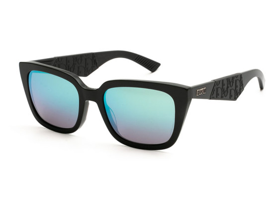 Dior DIOR B27 S2I 45I6 Shiny Grey/Blue Mirror