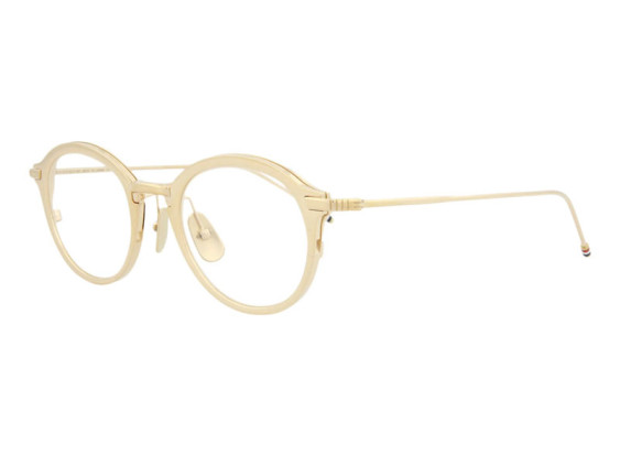 Thom Browne TB-110-C-GLD-48 Shiny Gold 48mm