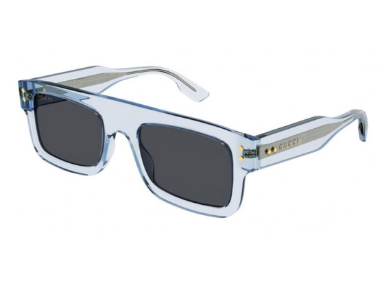 Gucci GG1085S 004 Light-Blue/Grey