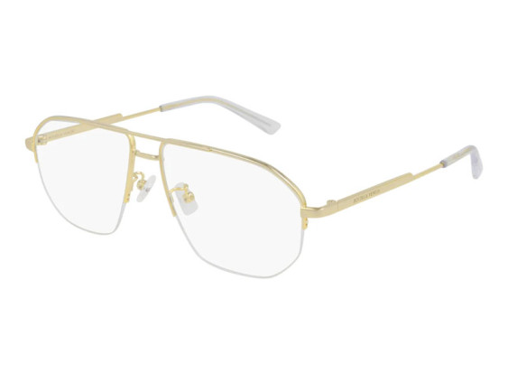 Bottega Veneta BV1109O 002 Gold 57mm