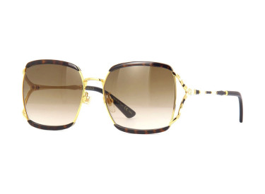 Gucci GG0593SK 002 Havana/Brown Gradient