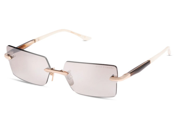 Dita EYMORI DTS-462-A-01 White Gold/Brown to Clear Gradient Silver Flash