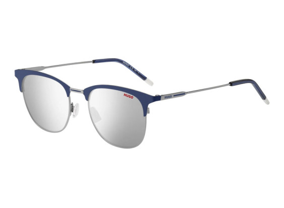Hugo HG 1208/S 0KU0 DC Blue/Ruthenium/Silver Mirror