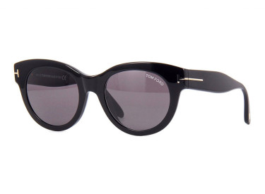 Tom Ford FT0741 01A Shiny Black/Smoke