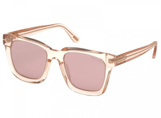 Tom Ford FT0690 72Z Transparent Pink/Pink with Gold Flash