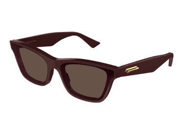 Bottega Veneta BV1119S 005 Burgundy/Red