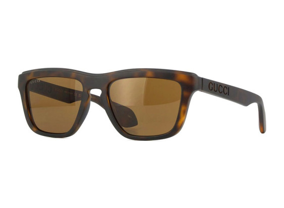 Gucci GG1571S 002 Matte Dark Havana/Brown