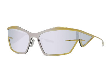 Givenchy GV40066U 39C Shiny Yellow Gradient/Smoke Mirror