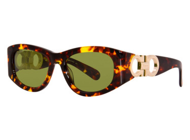 Salvatore Ferragamo SF1082S 219 Light Havana/Green