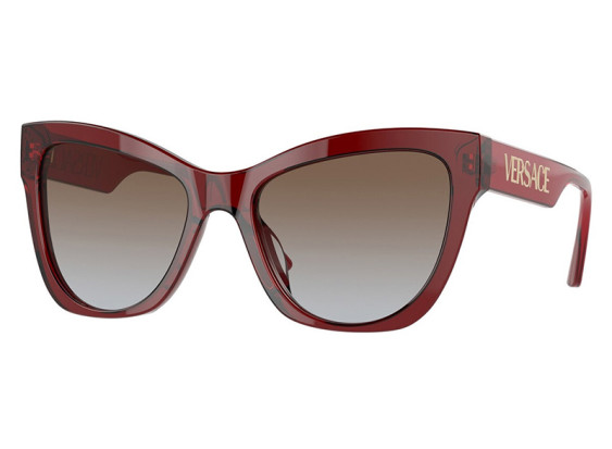 Versace VE4417U 388/89 Transparent Red/Grey Gradient Brown