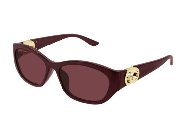 Gucci GG1826SK 003 Shiny Burgundy/Burgundy