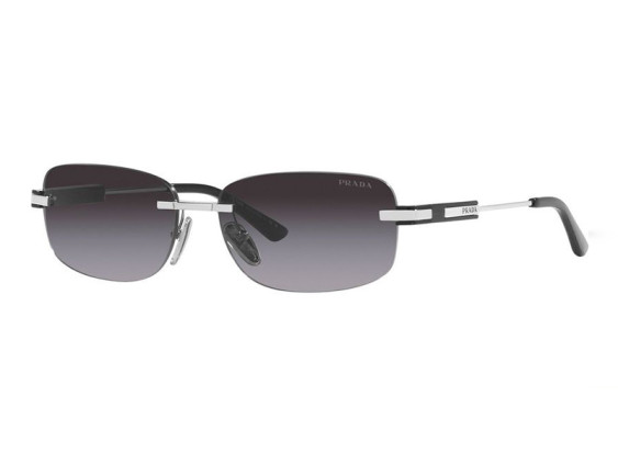 Prada PR68ZS 1BC09S Silver/Grey/Grey Gradient