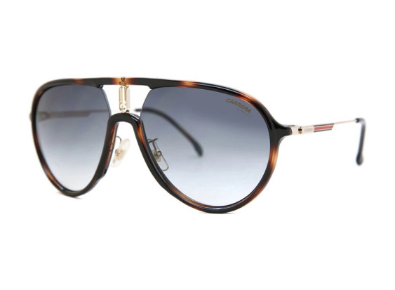 Carrera 1026/S 0086 9K Dark Havana/Grey Green Gradient