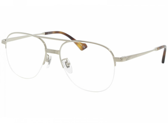 Gucci GG0745O 004 Silver Havana