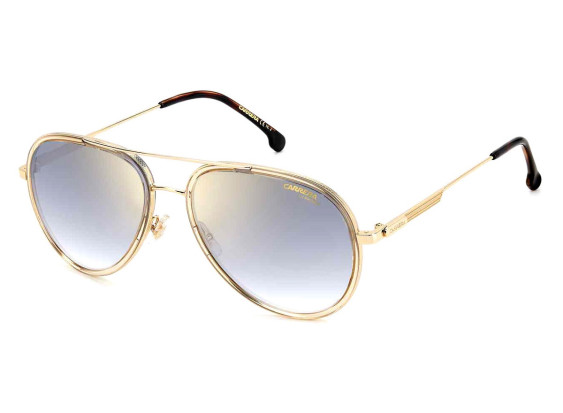 Carrera 1044/S 0HAM 1V Champagne/Blue Shaded Gold Mirror