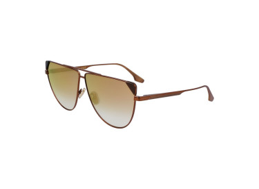 Victoria Beckham VB239S 230 Striped Brown/Brown Gradient