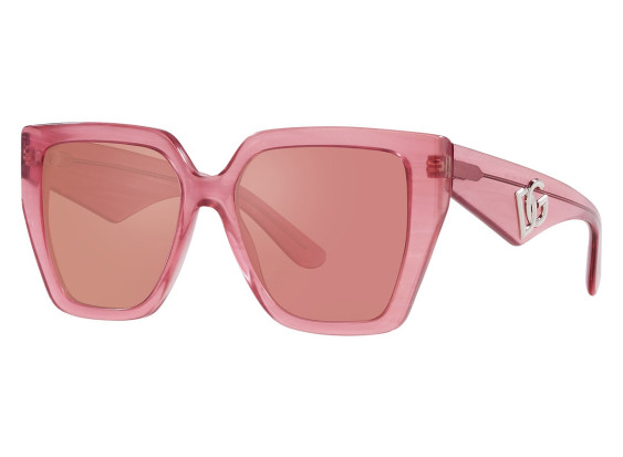 Dolce & Gabbana DG4438 3405A4 Fleur Pink/Pink Dark Mirror Red