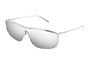 Saint Laurent SL605 LUNA 003 Silver/Silver Mirror