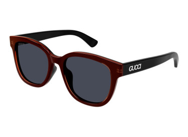 Gucci GG1797SK 003 Shiny Bilayer Transparent Orange/Solid Black/Blue
