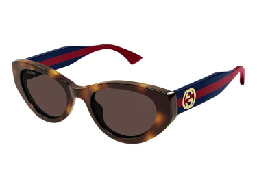 Gucci GG1862S 002 Shiny Havana/Blue/Red/Brown