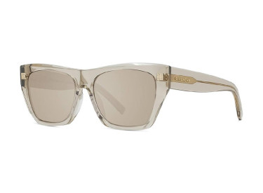 Givenchy GV40061U 45G Transparent Beige/Brown with Silver Mirror