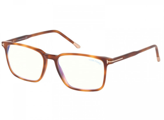 Tom Ford FT5607-B 053 Blonde Havana/Rose Gold 53mm