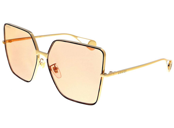 Gucci GG0436S 003 Gold Havana/Orange