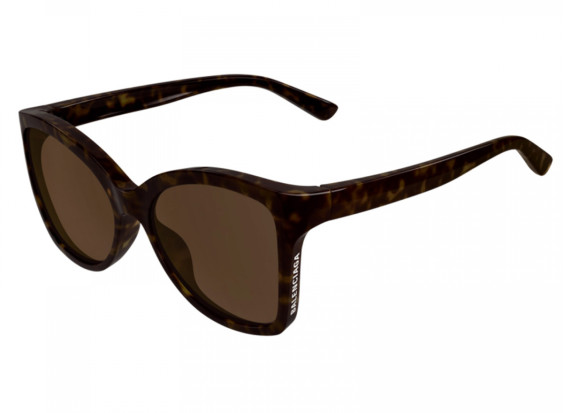 Balenciaga BB0150S 002 Havana/Brown