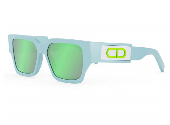 Dior CD SU 80C7 Light Blue/Blue Mirrored Green