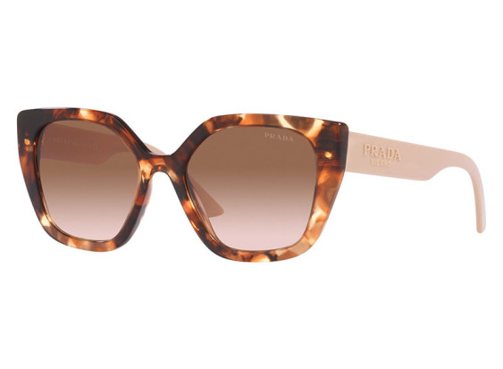 Prada PR24XS 07R0A6 Caramel Tortoise/Brown Gradient