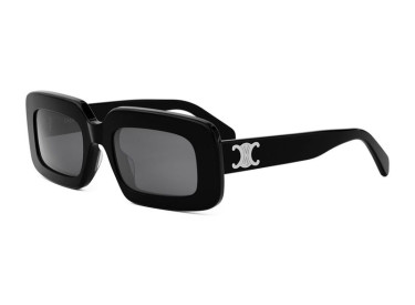 Celine CL40313U 01A Shiny Black/Smoke