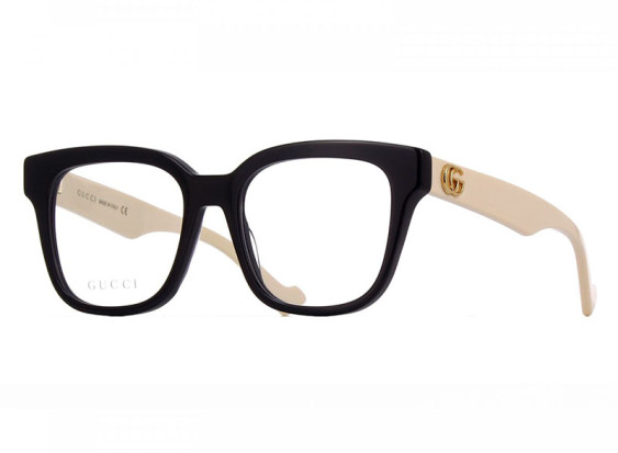 Gucci GG0958O 005 Black/White 52mm
