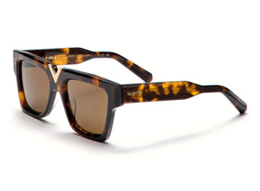 Valentino V-GOLD I VLS-162B Brown Havana/Light Brown