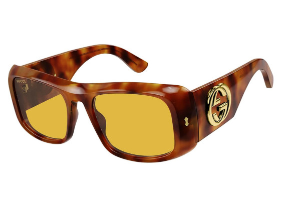 Gucci GG1251S 002 Havana/Yellow