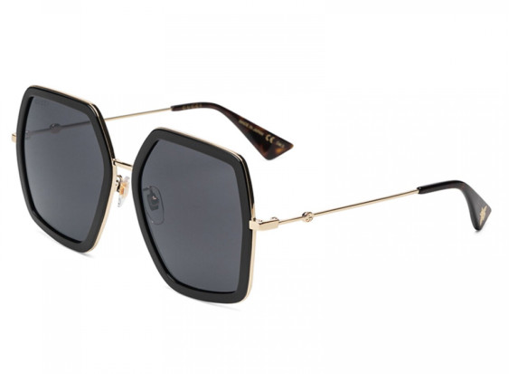 Gucci GG0106S 001 Black/Grey