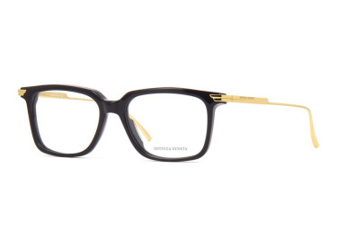 Bottega Veneta BV1009O 001 Black/Gold 54mm