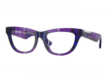 Burberry BE2406U 4113 Check Violet 50mm