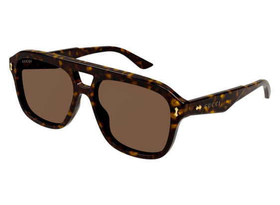 Gucci GG1263S 006 Dark Havana/Dark Brown